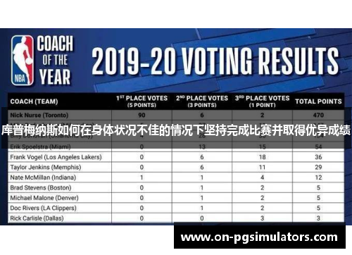 库普梅纳斯如何在身体状况不佳的情况下坚持完成比赛并取得优异成绩